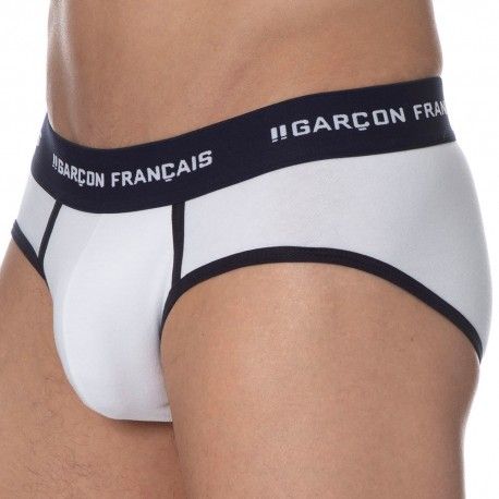 Garçon Français Slip Le Tombeur Blanc