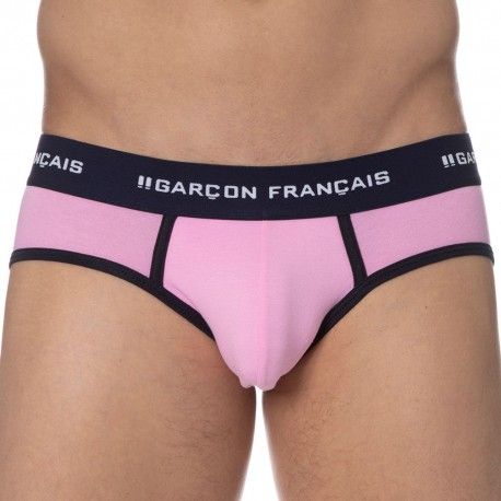 Garçon Français Slip Le Tombeur Rose