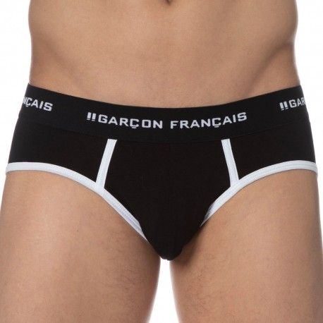 Garçon Français Slip Le Tombeur Noir