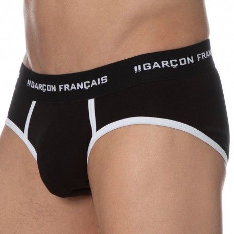 Garçon Français Slip Le Tombeur Noir
