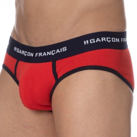 Garçon Français Slip Le Tombeur Rouge