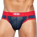 ES Collection Jock Strap Open Mesh Marine