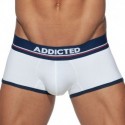 Addicted Boxer Empty Bottom Basic Colors Blanc
