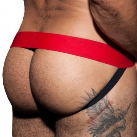 AD Fetish Jock Strap Cockring Rouge