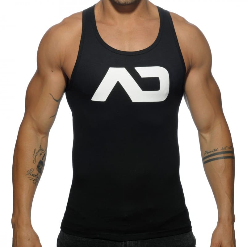 Basic AD Tank Top - Black