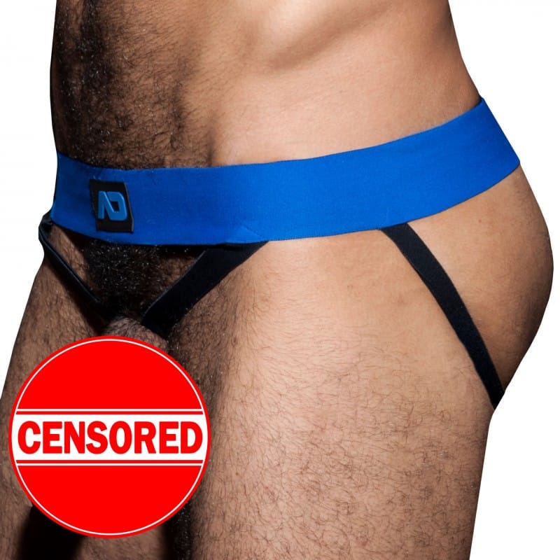AD Fetish Double Jock Strap Cockring Royal