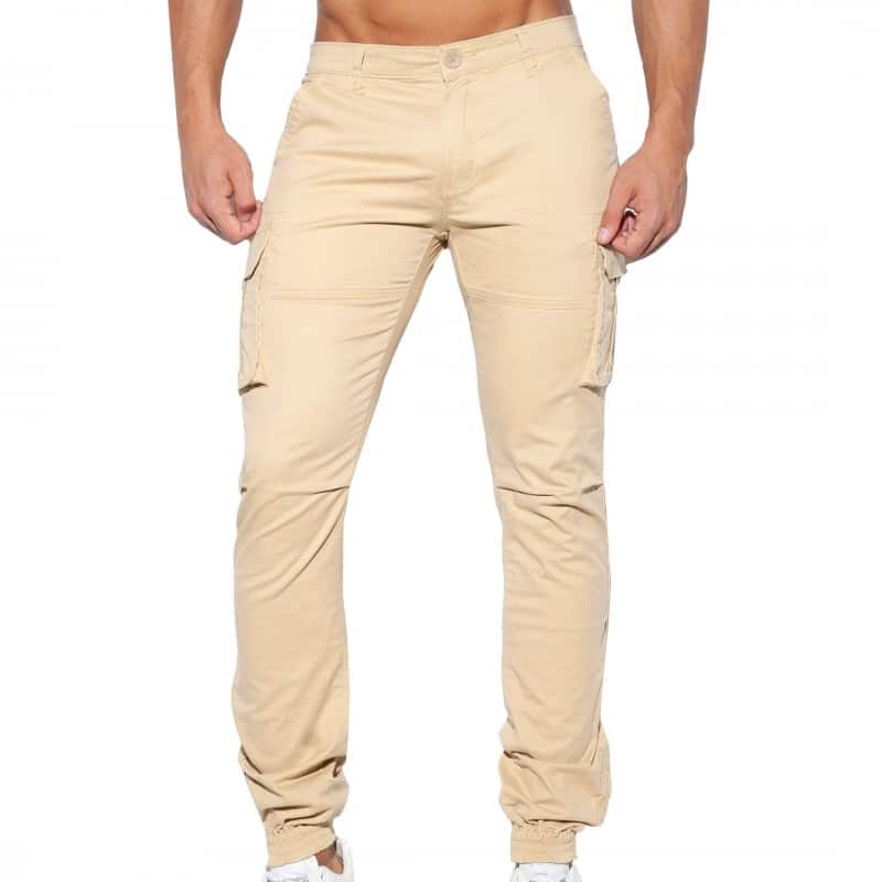 ES Collection Pantalon Cargo Beige