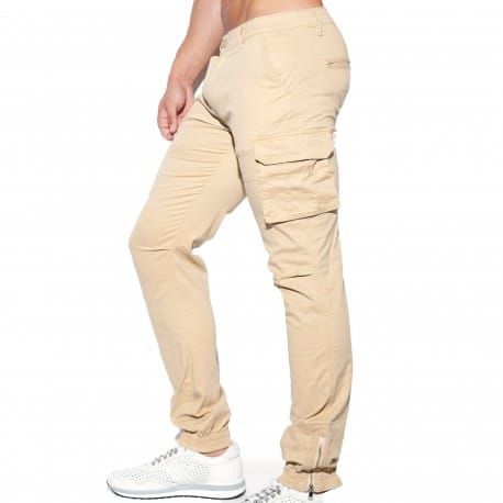 ES Collection Pantalon Cargo Beige