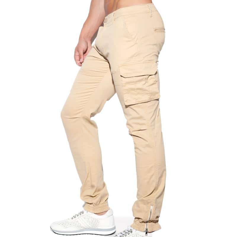 ES Collection Pantalon Cargo Beige