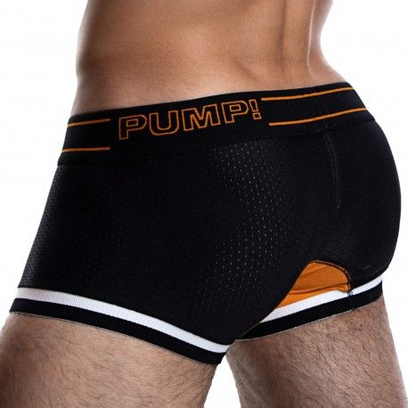 Pump! Boxer Touchdown Nightlight Noir - Orange