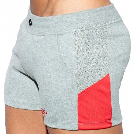ES Collection Short Sport Combi Rustic Gris Chiné