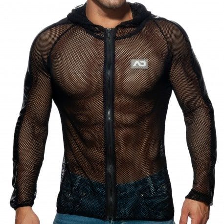 Addicted Veste Mesh Noire
