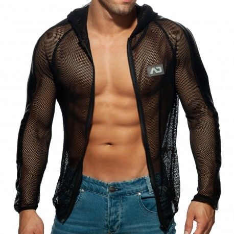 Addicted Veste Mesh Noire