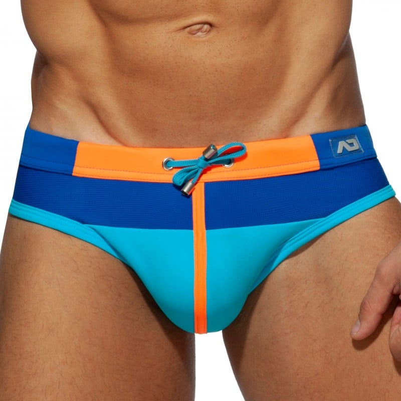 Addicted Slip de Bain Spike Bleu Roi - Turquoise