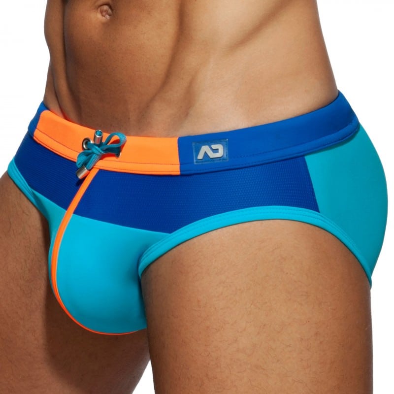 Addicted Slip de Bain Spike Bleu Roi - Turquoise