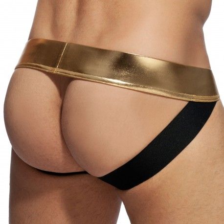 Addicted Jock Strap Metallic Or