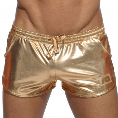 Addicted Short Metallic Or