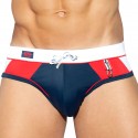 ES Collection Slip de Bain Sport Bleu Marine