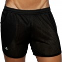 AD Fetish Short Long Rocky Pocket Mesh Noir