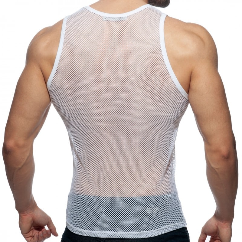 Addicted Débardeur C-Through Mesh Blanc