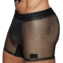 Addicted Short Sport C-Through Mesh Noir