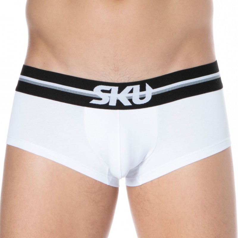 SKU Lot de 3 Shorties First Coton Blancs