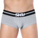 SKU Lot de 3 Shorties First Coton Gris Chiné