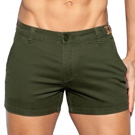 ES Collection Short Cargo Vert Kaki