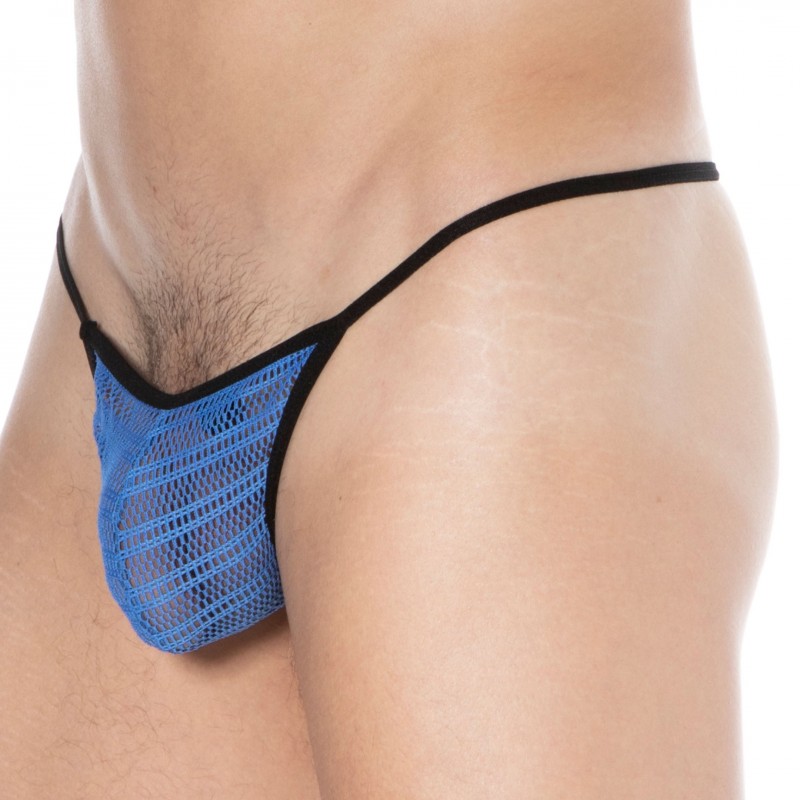 Doreanse String Sexy Mesh Bleu