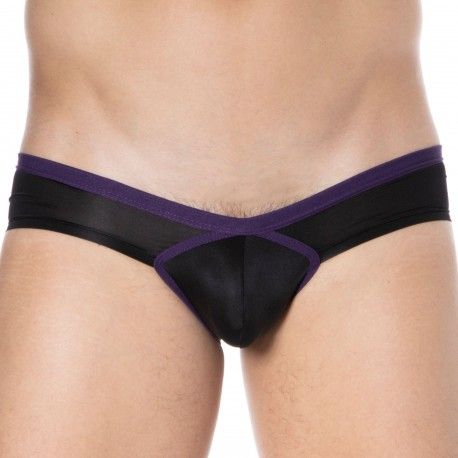 Doreanse Slip Sexy Contrast Noir