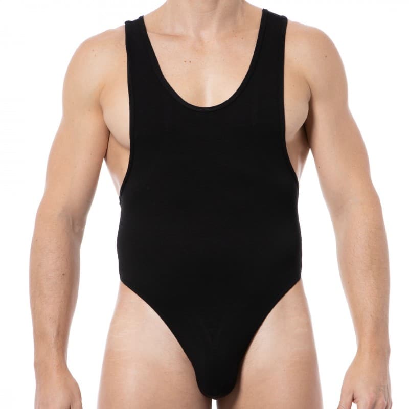 Doreanse Body String Sexy Coton Modal Noir