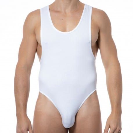 Doreanse Body String Sexy Coton Modal Blanc
