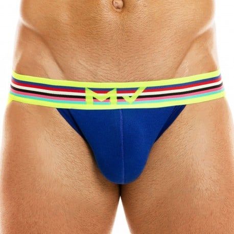 Modus Vivendi Jock Strap Peace Coton Bleu Roi