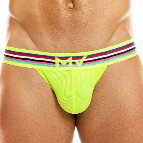 Modus Vivendi Slip Tanga Peace Microfibre Fluo
