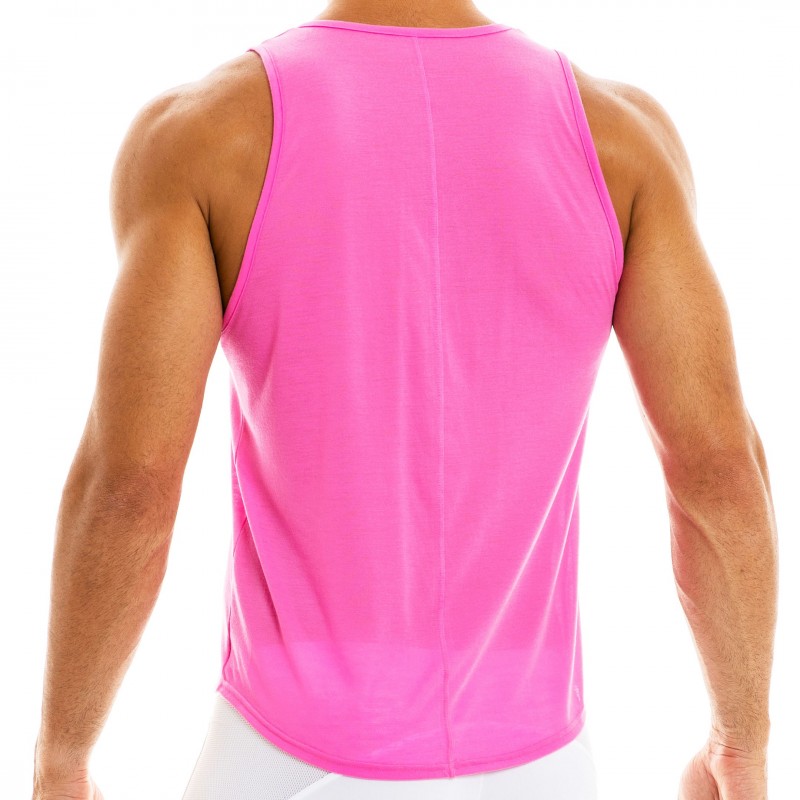Modus Vivendi Peace Microfiber Tank Top - Fuchsia