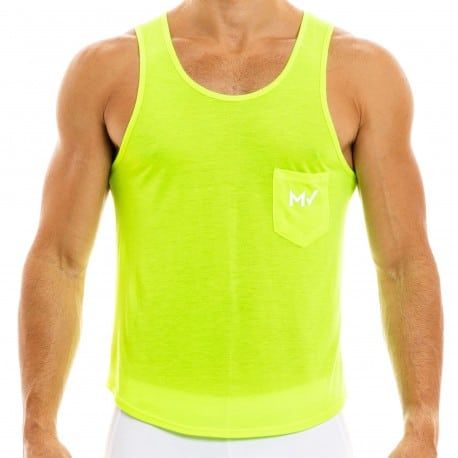 Modus Vivendi Débardeur Peace Microfibre Fluo