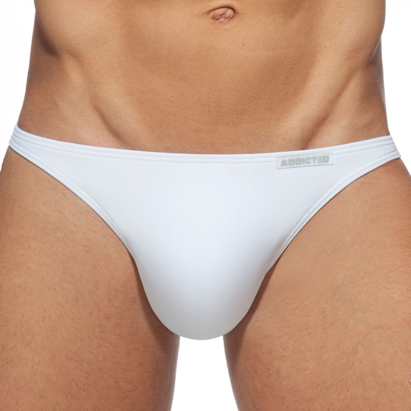 Addicted Slip de Bain Bikini Mini Blanc