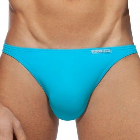 Addicted Slip de Bain Bikini Mini Bleu Turquoise