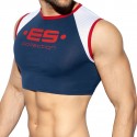 ES Collection Débardeur Crop Muscle Bleu Marine