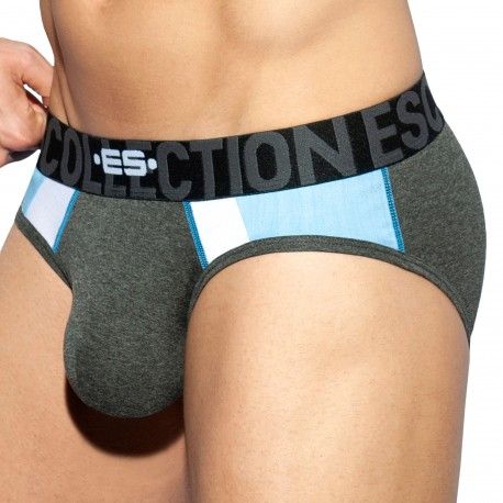 ES Collection Slip Kansas Viscose Gris Anthracite