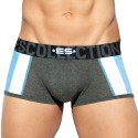 ES Collection Boxer Court Kansas Viscose Gris Anthracite