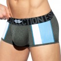 ES Collection Boxer Court Kansas Viscose Gris Anthracite