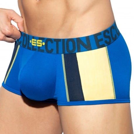 ES Collection Boxer Court Kansas Viscose Bleu Roi