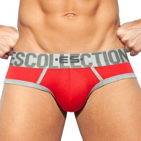 ES Collection Second Skin Briefs - Red