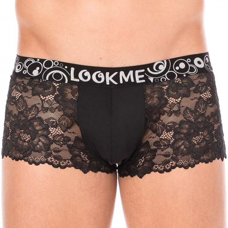 Lookme Boxer Dentelle Noir