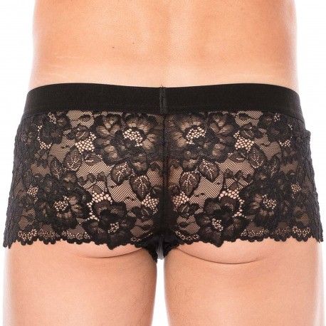 Lookme Boxer Dentelle Noir