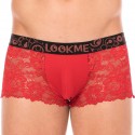 Lookme Lace Trunks - Red