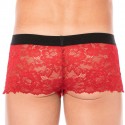 Lookme Boxer Dentelle Rouge