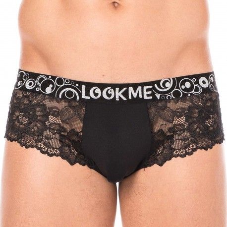 Lookme Shorty Dentelle Noir
