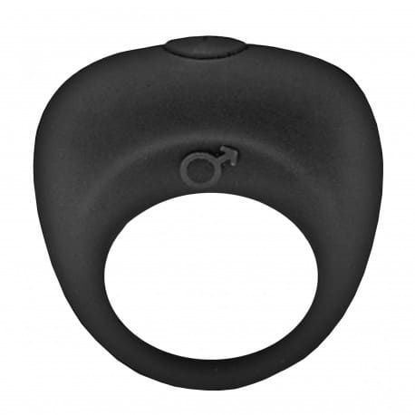 Cockring Vibrant Silicone Noir